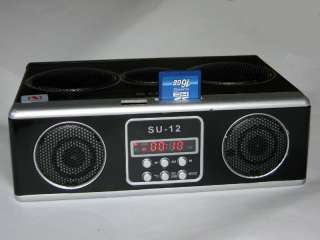 MP3+FM радио SD/USB Бумбокс часы-будильник + ду